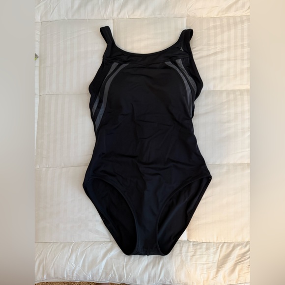 Black One Piece Swimsuit - Picture 1 of 5